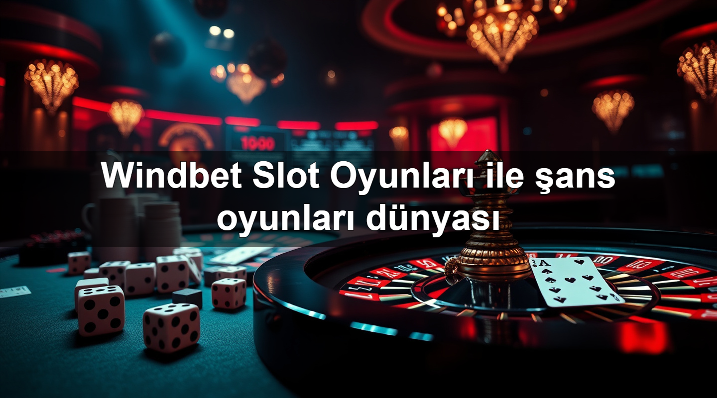 windbet slot oyunlar ile ans oyunlar d nyas 1779883520593