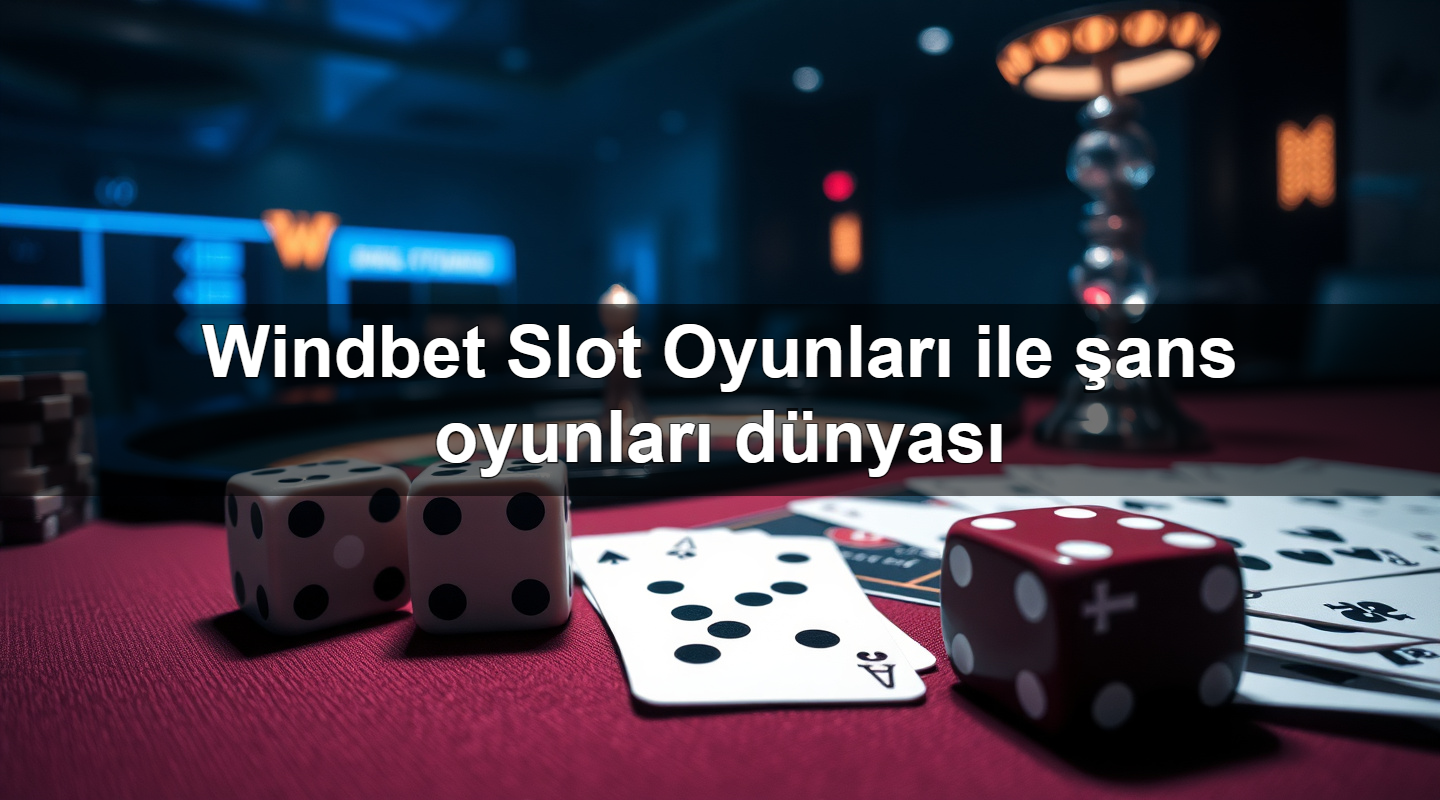 windbet slot oyunlar ile ans oyunlar d nyas 1779883650246